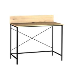 Kirjutuslaud Hedvig 100x49,5x102cm, pruun/must price and information | Computer desks, writing desks | hansapost.ee