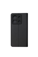 JM ümbris Stand flip case for Xiaomi Redmi Note 13 Pro, Must hind ja info | Telefonide kaitsekaaned ja -ümbrised | hansapost.ee