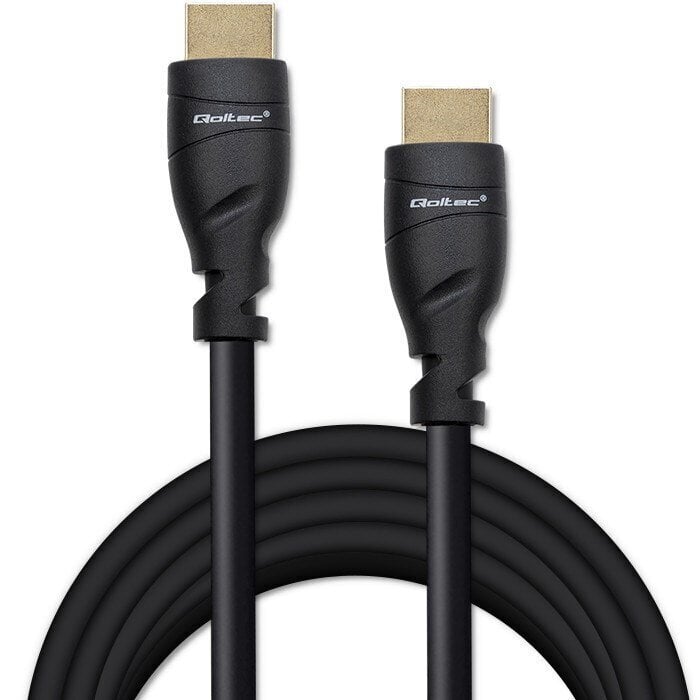 Qoltec HDMI, 2 m hind ja info | Juhtmed ja kaablid | hansapost.ee