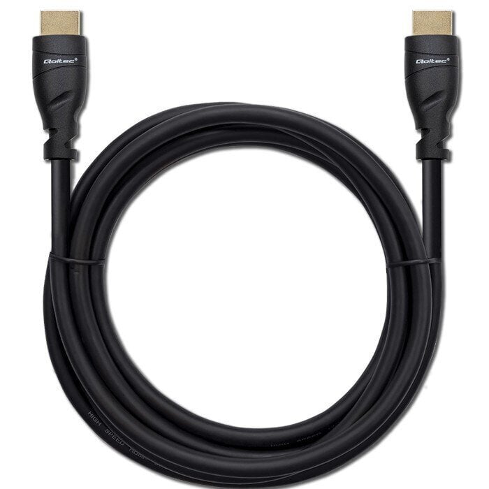 Qoltec HDMI, 2 m hind ja info | Juhtmed ja kaablid | hansapost.ee