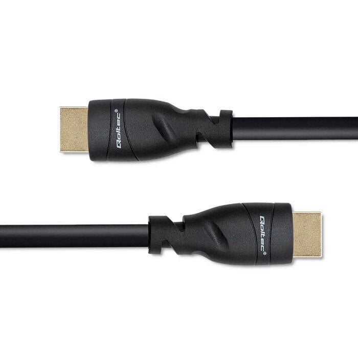 Qoltec HDMI, 2 m hind ja info | Juhtmed ja kaablid | hansapost.ee