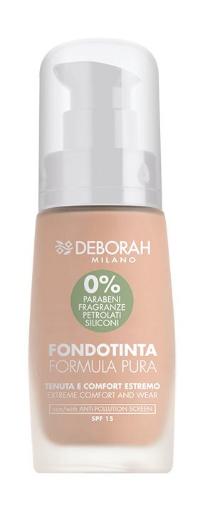 Jumestuskreem Deborah Milano Formula Pura 30 ml, 00 Fair Rose цена и информация | Jumestuskreemid ja puudrid | hansapost.ee