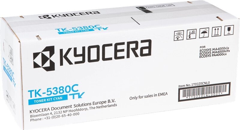 Laserkassett Kyocera TK-5380C (1T02Z0CNL0), sinine hind ja info | Tindiprinteri kassetid | hansapost.ee