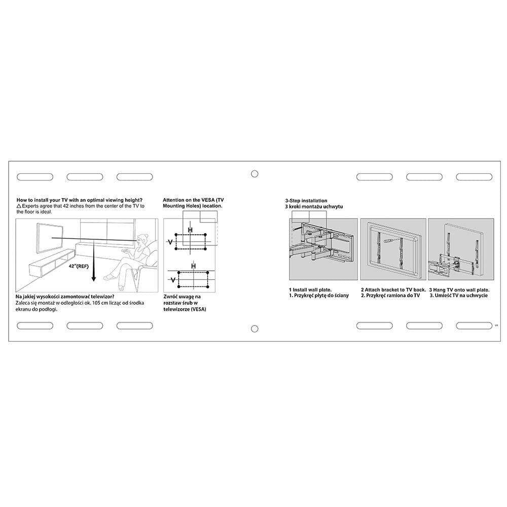 LCD-konsool KG-1022 32-80 tolli price and information | Teleri seinakinnitused ja hoidjad | hansapost.ee