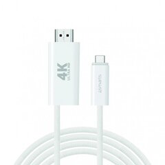 4smarts USB-C/HDMI, 2 метра цена и информация | Кабели и провода | hansapost.ee