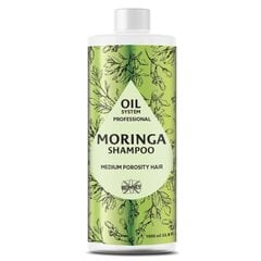 Šampoon Ronney Professional Oil System Moringa, 1000 ml hind ja info | Šampoonid | hansapost.ee