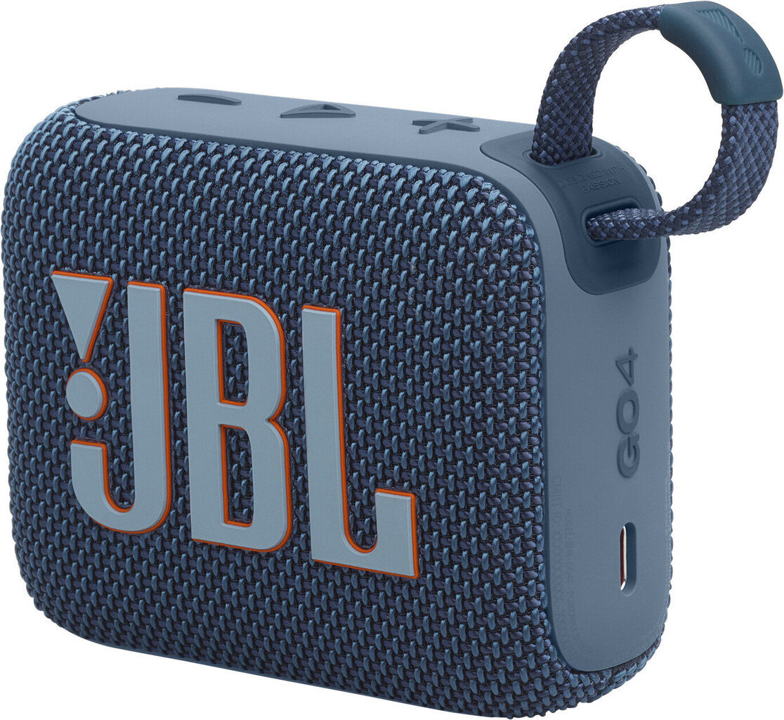 Беспроводная колонка JBL Go 4 Blue JBLGO4BLU. цена | hansapost.ee