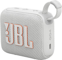 JBL Go 4 White JBLGO4WHT. цена и информация | Аудиоколонки | hansapost.ee