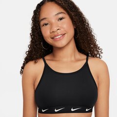 Спортивный топ Nike для девочек Top ONE, черный цвет цена и информация | Рубашки для девочек | hansapost.ee