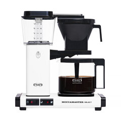 Белая кофеварка с фильтром Moccamaster KBG 741 Select - матовая отделка цена и информация | Кофемашины | hansapost.ee