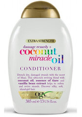 Восстанавливающий кондиционер OGX Coconut Miracle Oil (385 ml) цена и информация | Бальзамы, кондиционеры | hansapost.ee