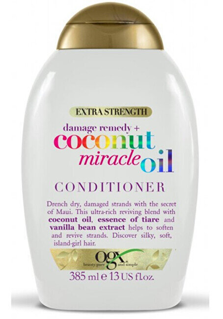 Taastav palsam OGX Coconut Miracle Oil, 385 ml цена и информация | Palsamid | hansapost.ee