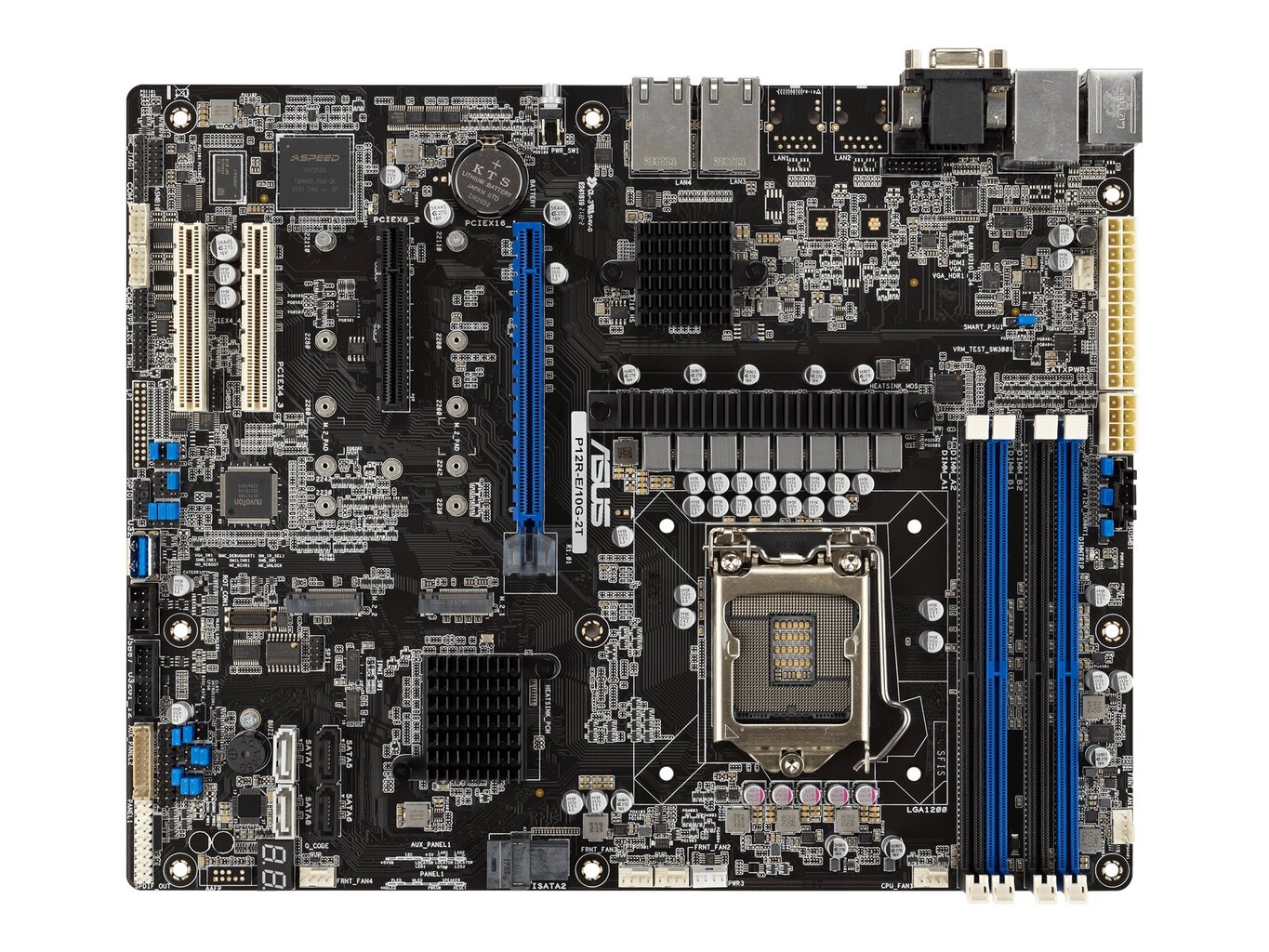 ASUS P12R-E/10G-2T LGA 1200 ATX цена и информация | Emaplaadid | hansapost.ee