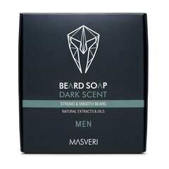 Habemešampoon Masveri Dark Scent Beard Soap, 100 g hind ja info | Raseerimisvahendid | hansapost.ee