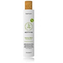 Kemon Actyva Nuova Fibra Shampoo укрепляющий шампунь для ослабленных волос 250 мл цена и информация | Шампуни | hansapost.ee