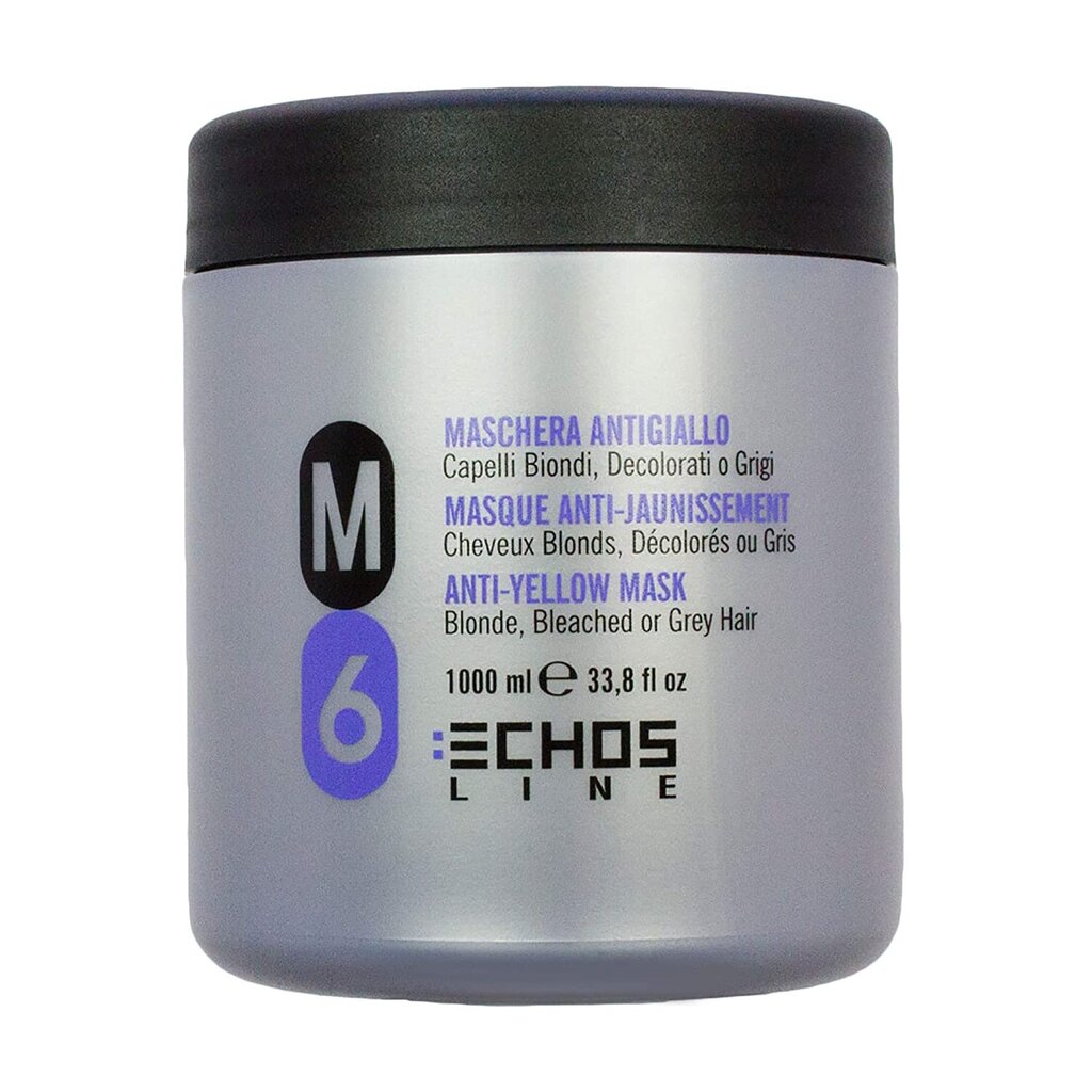 Echosline M6 No Yellow Mask, 1000ml hind ja info | Juuksemaskid, õlid ja seerumid | hansapost.ee