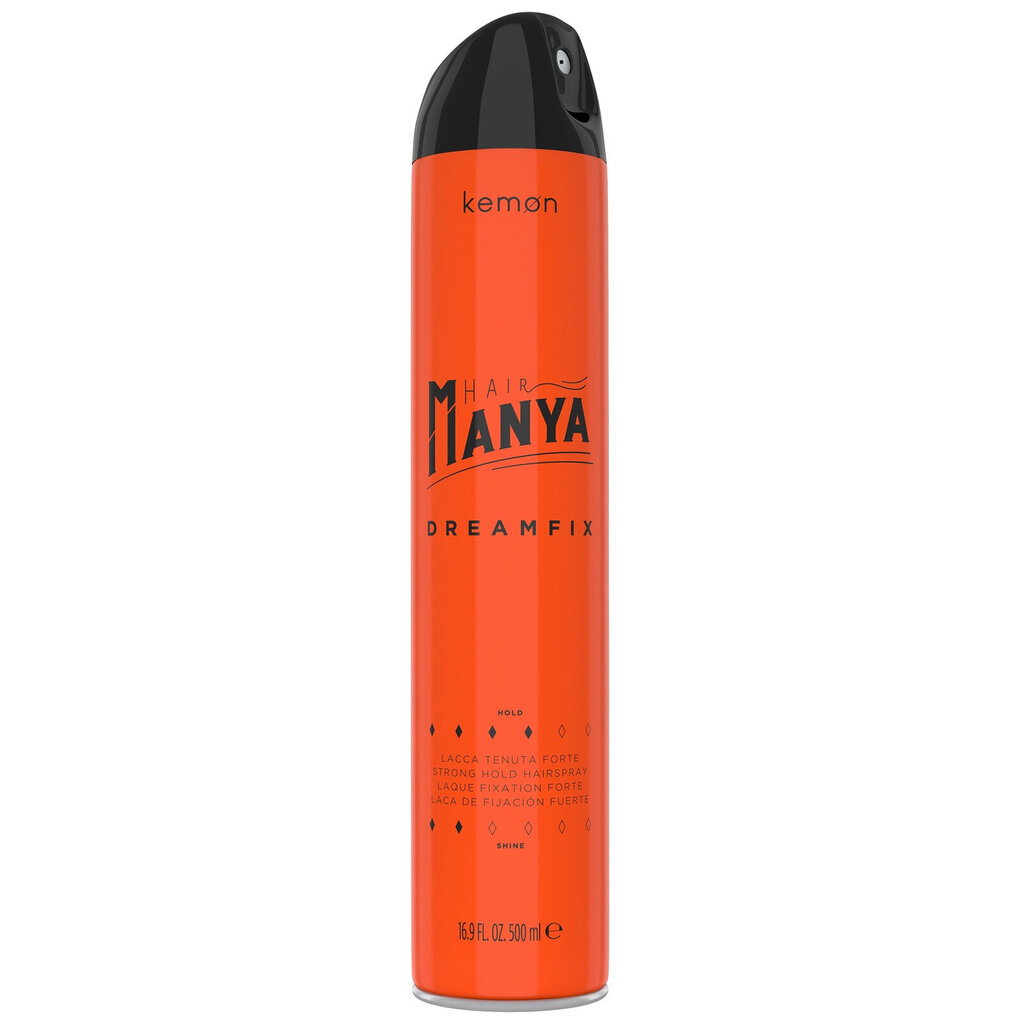 Juukselakk Kemon Hair Manya Dreamfix, 500ml цена и информация | Juuste viimistlusvahendid | hansapost.ee