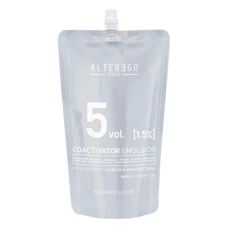 Alterego Oxidant Cream 5 Vol. 1,5%, 1000ml price and information | Juuksevärvid | hansapost.ee