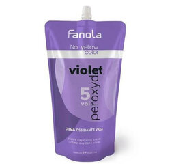 Fanola No Yellow Violet Oxidant 5vol1.5%, 1000 ml цена и информация | Краска для волос | hansapost.ee