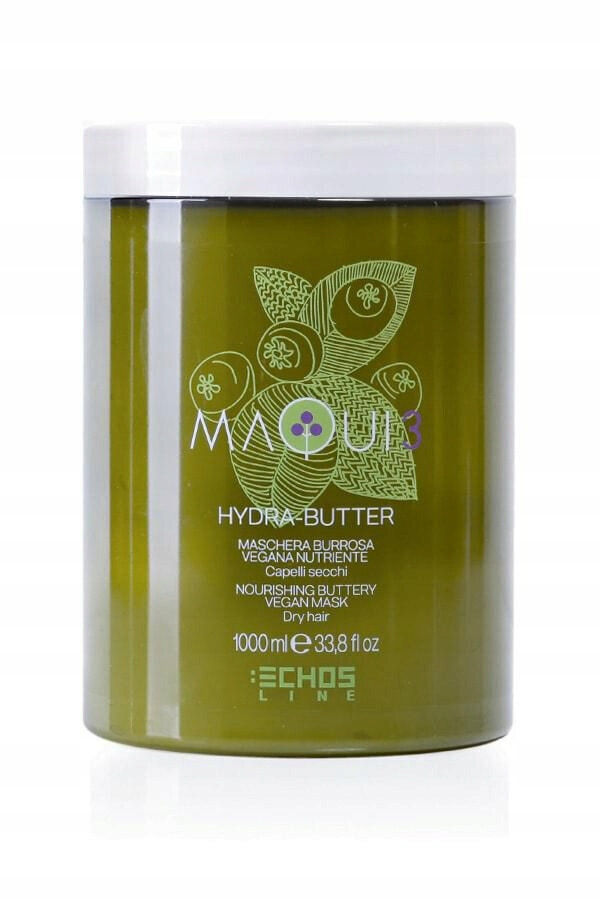 Juuksemask Echosline Maqui 33 Hydra Butter, 1000ml hind ja info | Juuksemaskid, õlid ja seerumid | hansapost.ee