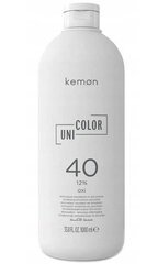 Kemon Uni Color Oxi 40 Vol. 1000ml цена и информация | Краска для волос | hansapost.ee