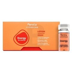 Fanola Vitamins Energy Lotion 12x10ml hind ja info | Juuste viimistlusvahendid | hansapost.ee