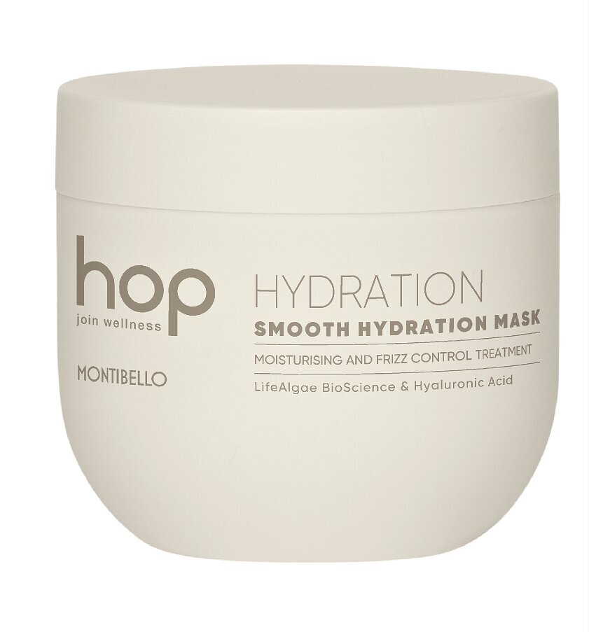 Montibello Hop Smooth Hydration juuksemask, 500 ml hind ja info | Palsamid | hansapost.ee