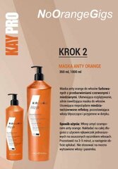 Mask värvitud juustele KayPro NonOrangeGigs, 350 ml hind ja info | Juuksemaskid, õlid ja seerumid | hansapost.ee