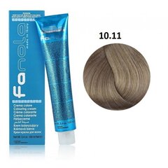 Professionaalne juuksevärv Fanola Color Cream 10.11 blonde platinum intense ash, 100 ml hind ja info | Juuksevärvid | hansapost.ee