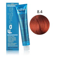 Professionaalne juuksevärv Fanola Color Cream, 8.4 Light Copper Blonde, 100 ml hind ja info | Juuksevärvid | hansapost.ee