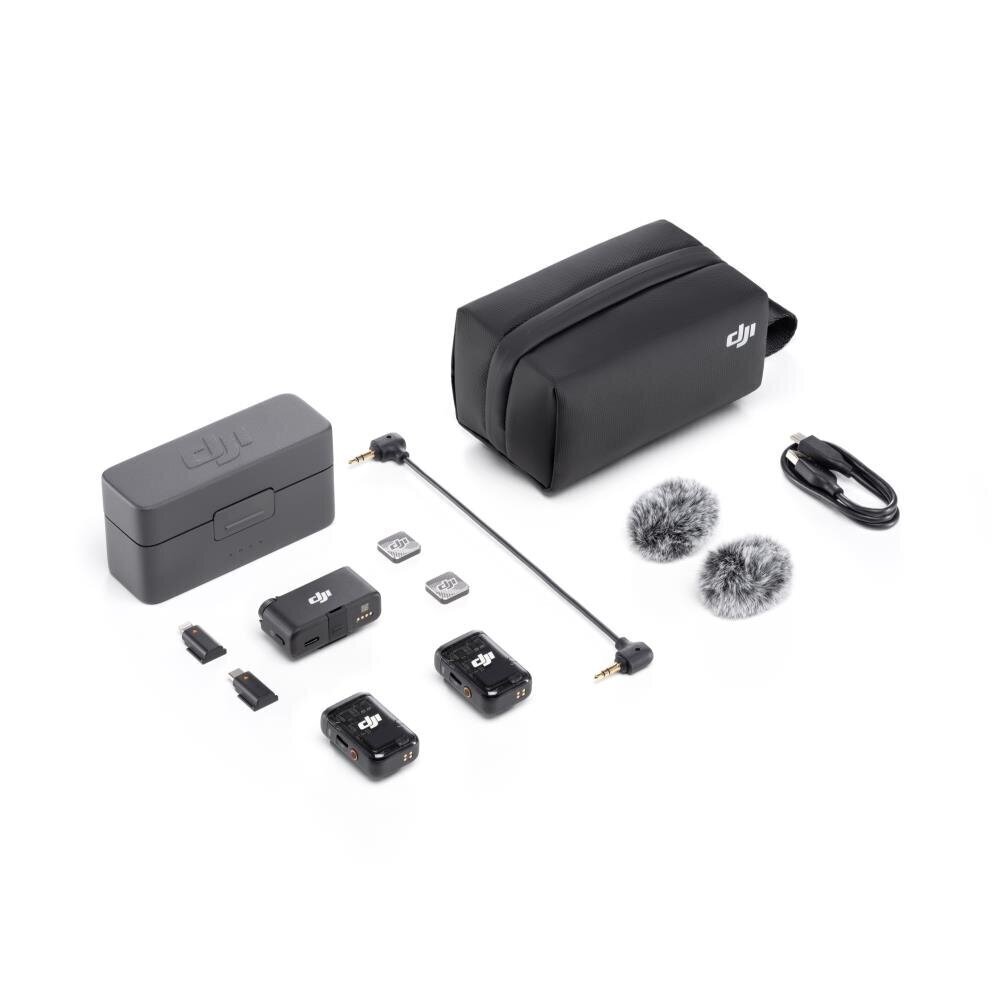 DJI Mic 2, 2TX + 1RX + charging case hind ja info | Fotoaparaatide laadijad | hansapost.ee