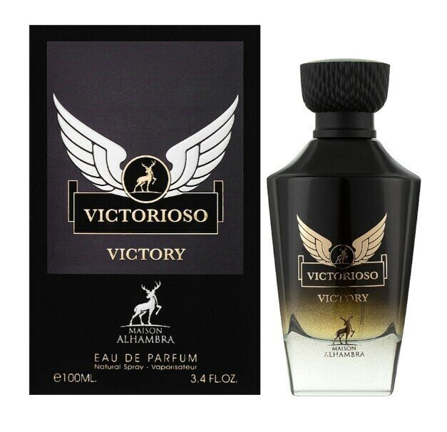 Parfüümvesi Maison Alhambra Victorioso Victory EDP meestele, 100 ml цена и информация | Parfüümid meestele | hansapost.ee