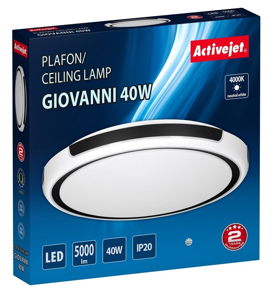 LED-laevalgusti Activejet AJE-GIOVANNI hind ja info | Laelambid | hansapost.ee