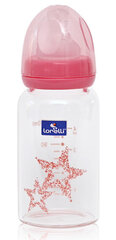 Стеклянная бутылочка Lorelli Anti Colic 1020087-0003, 0+ мес, 120 мл цена и информация | Бутылочки и аксессуары | hansapost.ee