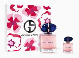 Набор Giorgio Armani My Way для женщин: парфюмерная вода EDP, 30 мл + парфюмерная вода EDP, 7 мл цена и информация | Женские духи | hansapost.ee