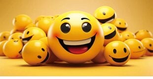 Пляжное полотенце Emoticons, 100x180 см цена и информация | Полотенца | hansapost.ee