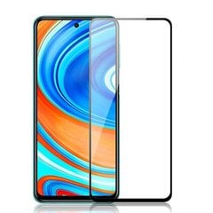 Fusion full glue 5D karastatud klaas kaetud raamiga Xiaomi Redmi Note 10 5G / 10T 5G must цена и информация | Защитные пленки для телефонов | hansapost.ee