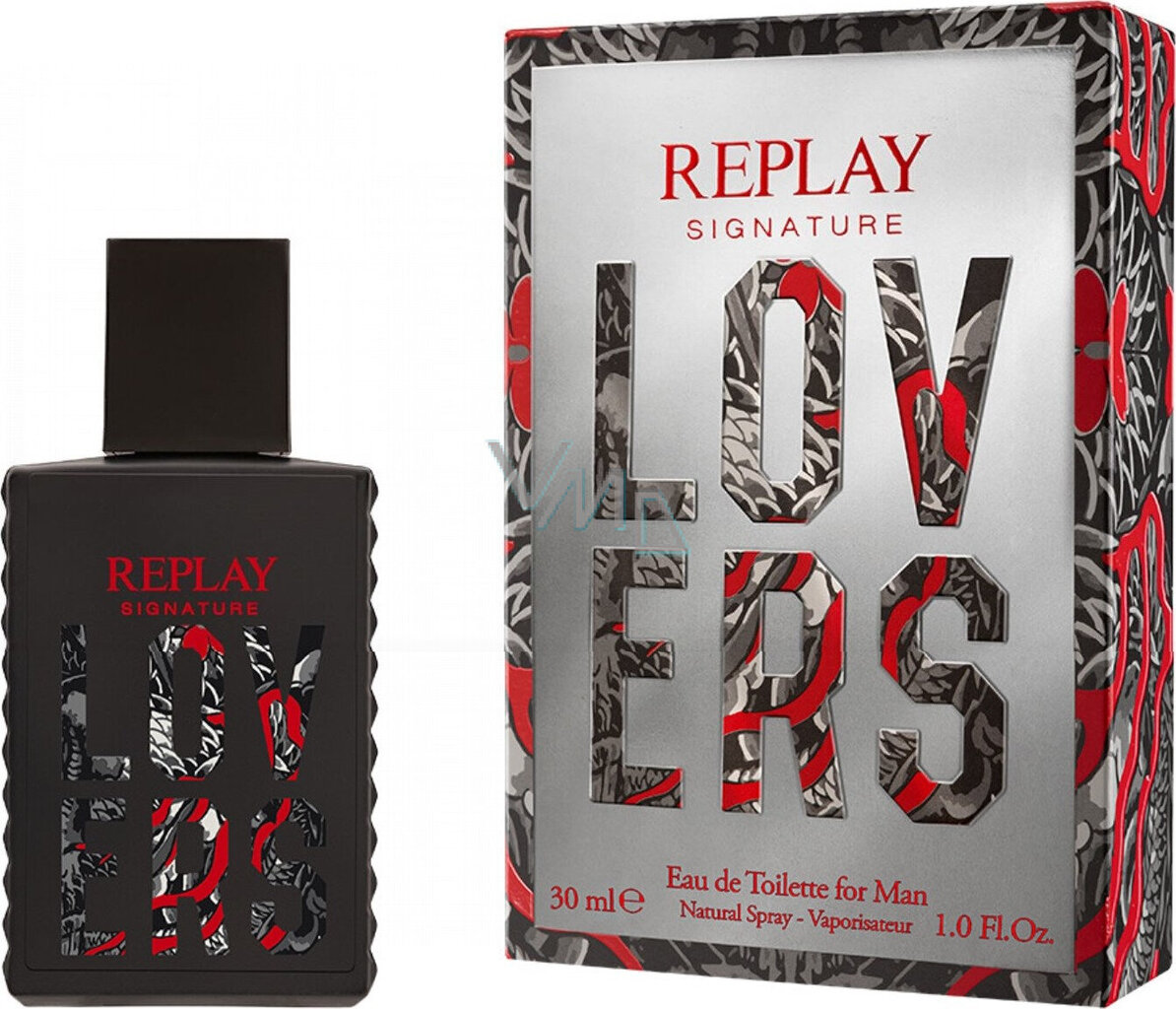 Tualettvesi Replay Signature Lovers EDT meestele, 30 ml hind ja info | Parfüümid meestele | hansapost.ee