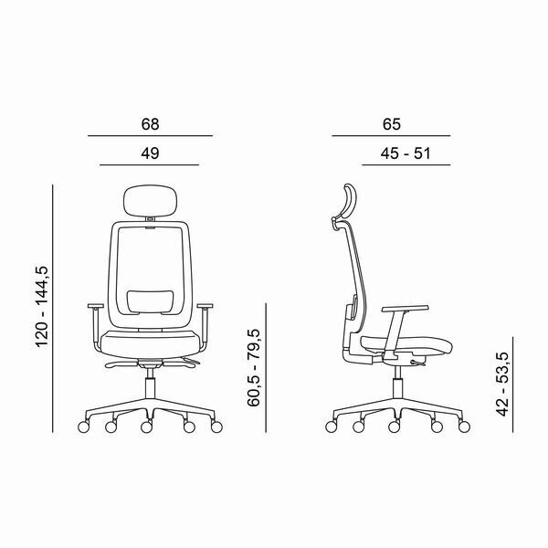 Ergonoomiline kontoritool Powerton Lucie, must цена и информация | Kontoritoolid | hansapost.ee