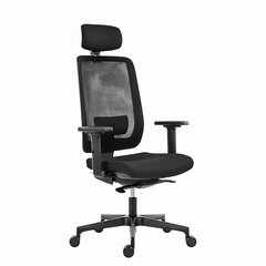 Ergonoomiline kontoritool Powerton Lucie, must price and information | Office chairs | hansapost.ee