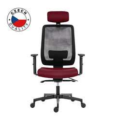 Ergonoomiline kontoritool Powerton Lucie, punane price and information | Office chairs | hansapost.ee