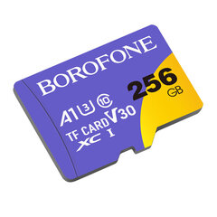 Карта памяти Borofone MicroSD 256 ГБ SDXC U3 Class10 100 МБ/с цена и информация | Карты памяти | hansapost.ee