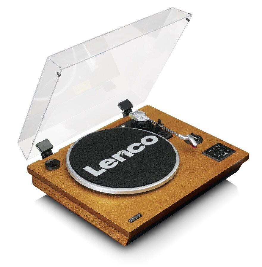 Lenco LS-55WA plaadimängija Bluetooth, USB ja sisseehitatud kõlaritega hind ja info | Vinüülplaadimängijad | hansapost.ee