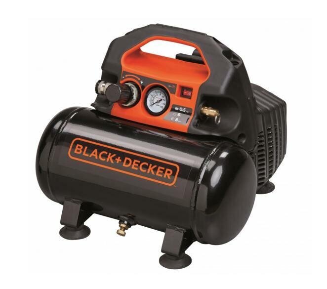 Õlikompressor Black+Decker, 375W цена и информация | Kompressorid | hansapost.ee