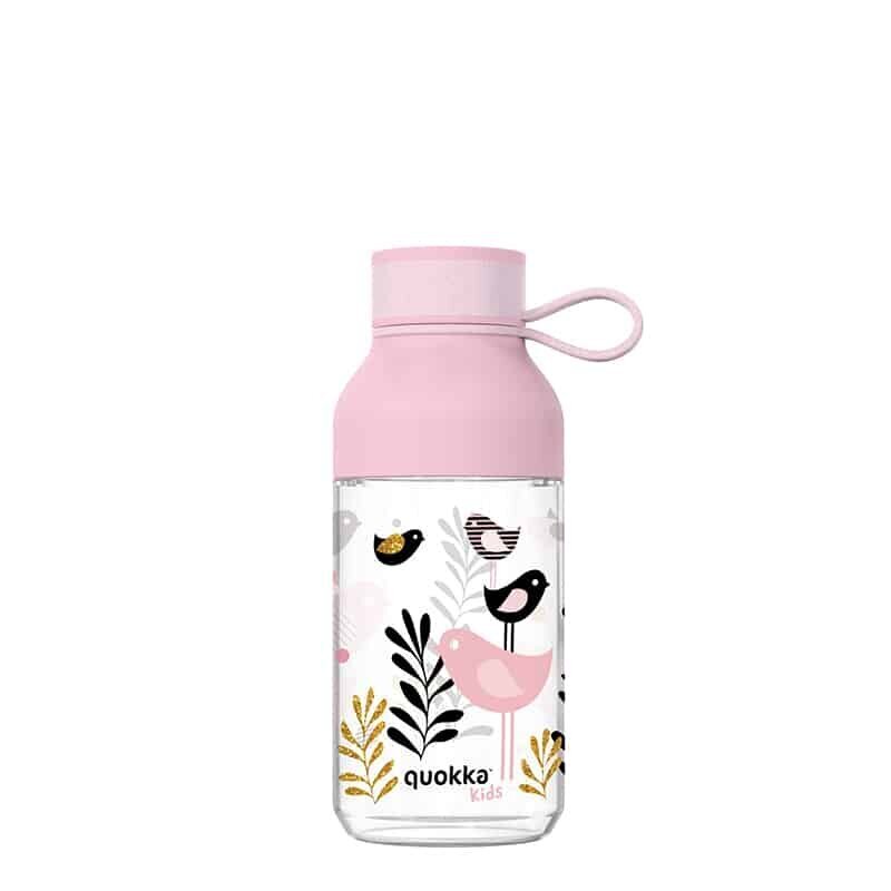 Joogipudel Quokka Ice Kids Birds, 430 ml hind ja info | Lutipudelid ja tarvikud | hansapost.ee