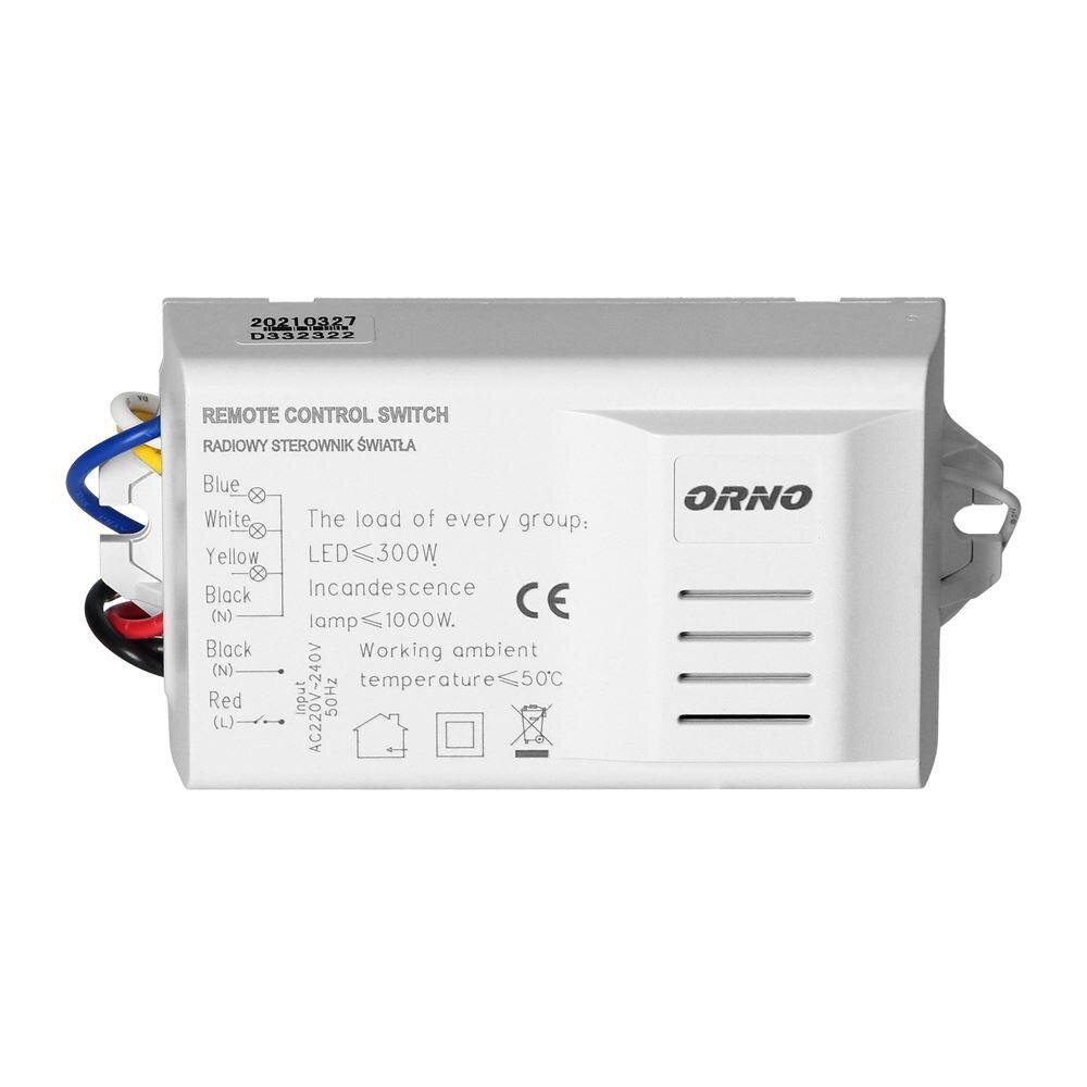 Juhtmevaba 3-kanaliline valgustuse kontroller OR-GB-447 hind ja info | Väravaautomaatika ja tarvikud | hansapost.ee