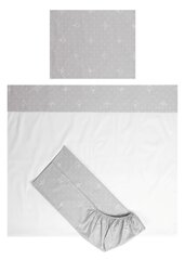 Lorelli beebi voodipesu komplekt Tiny Dream Gray, 60x120, 3-osaline hind ja info | Laste voodipesu | hansapost.ee