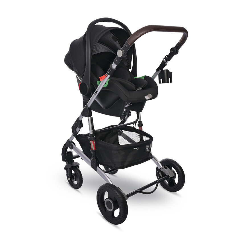 Universaalne vanker Lorelli Alba Premium 3in1, Steel Grey hind ja info | Vankrid, jalutuskärud | hansapost.ee