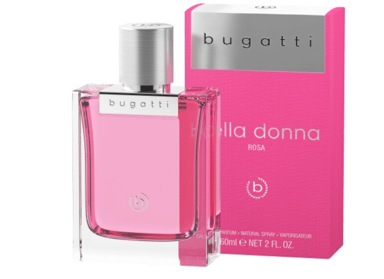 Parfüüm Bugatti Bella Donna Rosa EDP naistele, 60 ml hind ja info | Parfüümid naistele | hansapost.ee