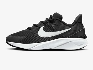 Молодежные кроссовки Nike STAR RUNNER 4 NN (GS), черно-белые цена и информация | Спортивная обувь, кроссовки для женщин | hansapost.ee